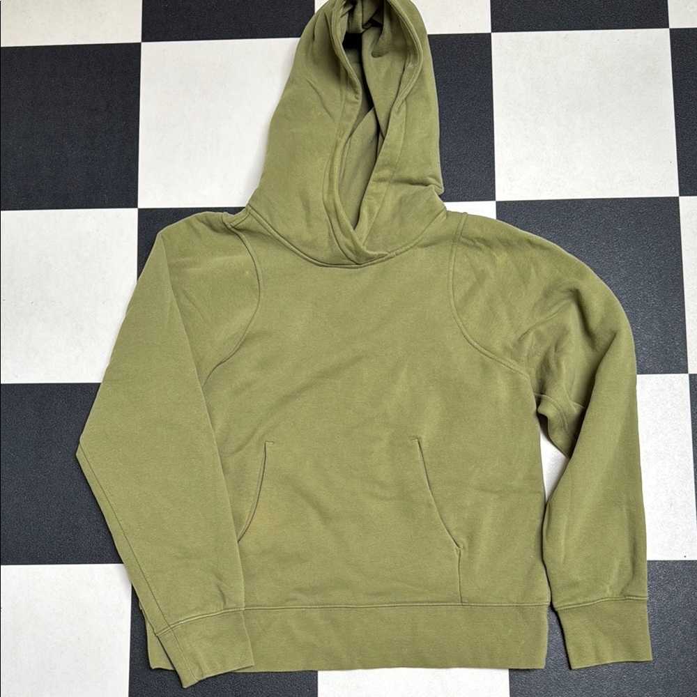 Lululemon Green Foliage Oversized Scuba Hoodie